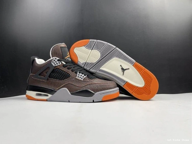 1st Kicks Shoes Starfish (W) 4 Air WellDesigned Retro Jordan 1019 CW7183- 1206